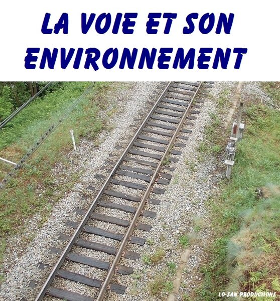 La voie et son environnement.