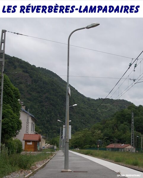 Les réverbères et lampadaires