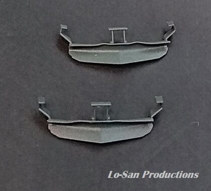 PROTOTYPES AVEC DÉFORMATIONS - Paire de socs chasse-obstacles pour BB 66000.