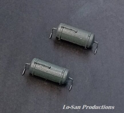 PROTOTYPES - Paire de réservoirs principaux pour BB ALSTHOM