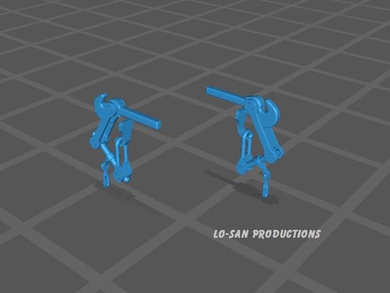 Set de deux attelages à vis sans embase de traverses.