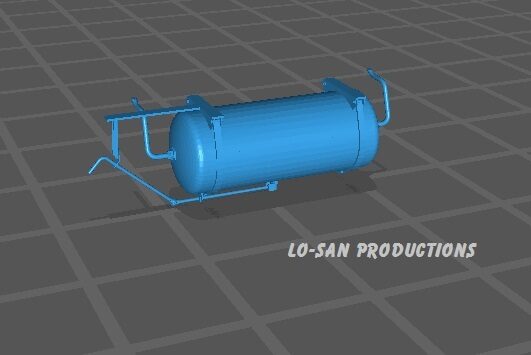"NOUVEAUTÉ en PRÉPARATION" Réservoir principal BB Alsthom caisse longue.