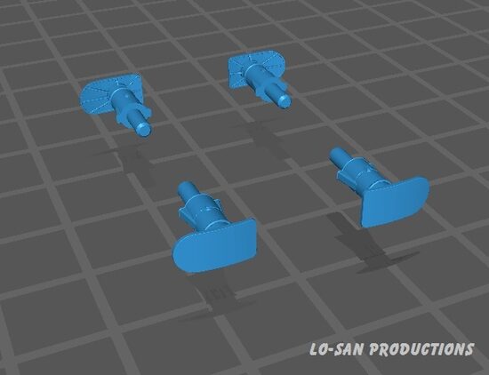 "NOUVEAUTÉ DISPONIBLE" Sets tampons U6 spécial BB Alsthom LIMA caisse longue.